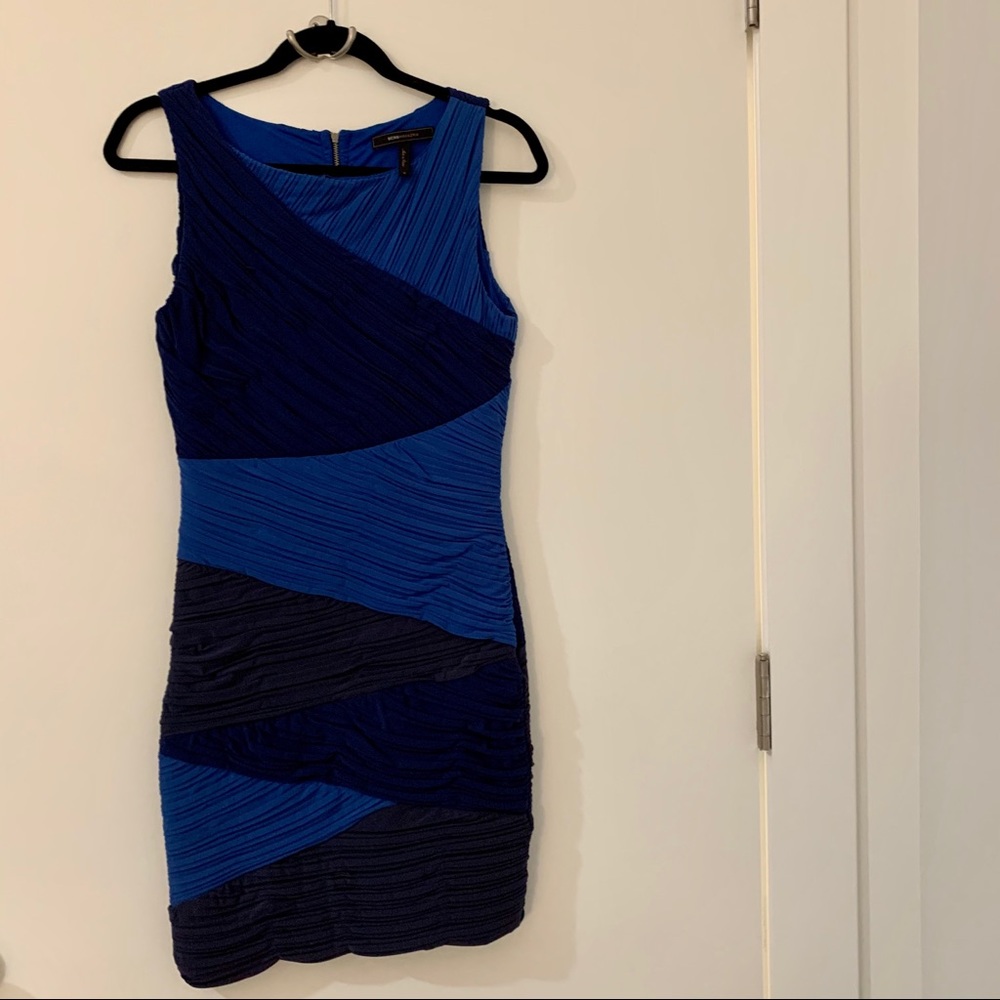 BCBG MAXAZARIA Bodycon Colorblock Dress